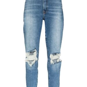 Ripped detail demin jeans