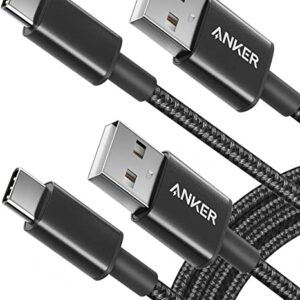 Ultra-Durable High Speed Charging And Syncing USB-C to USB-C Cable Black