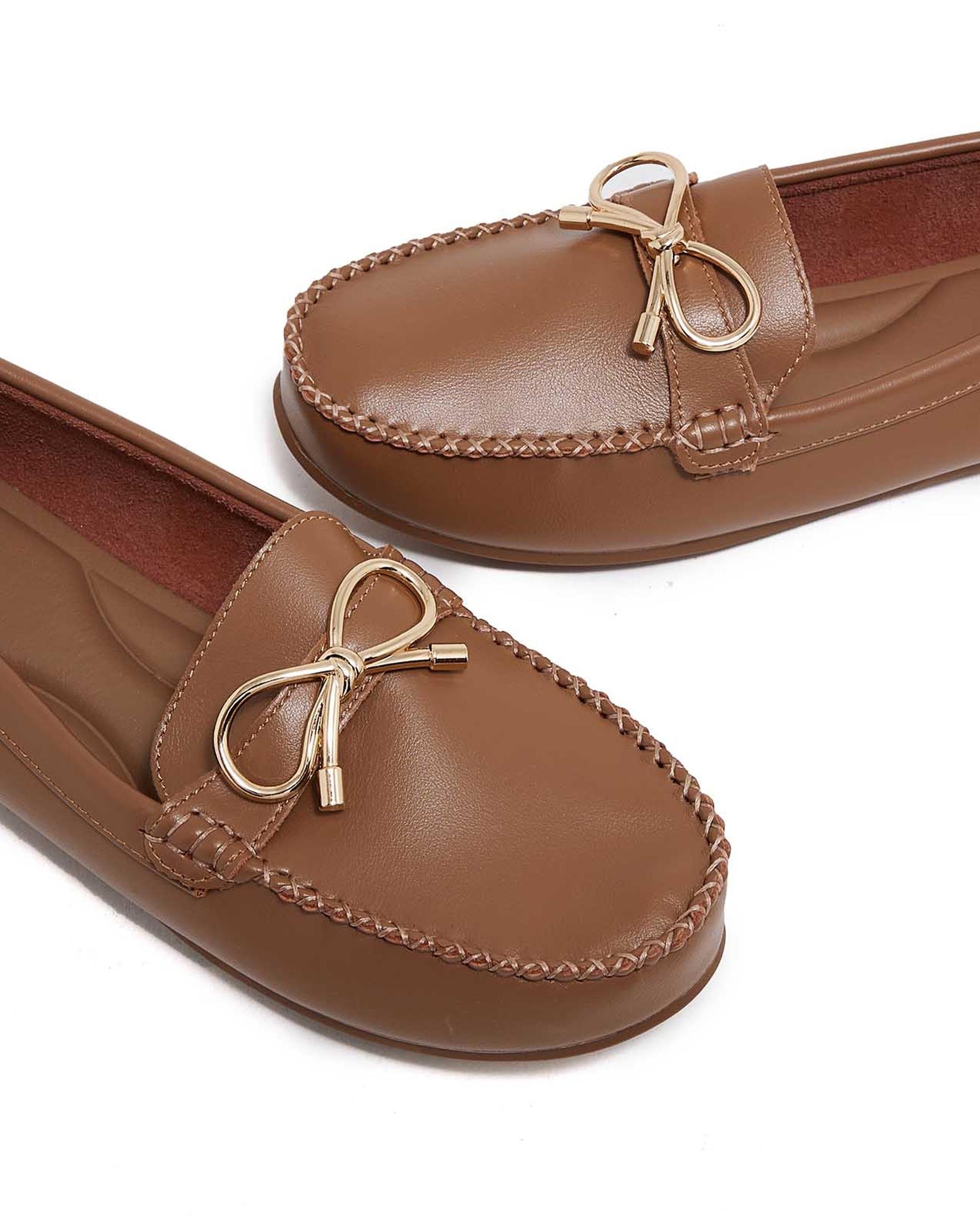 loafers with bow